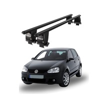 Royal Volkswagen Golf 2003-2008 Uyumlu Siyah Ara Atkı Port Bagaj Tavan Barı