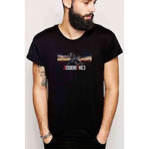 Resident Evil Baskılı Siyah Erkek Tshirt (528835658)