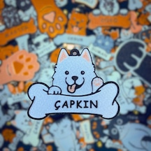 Majo İsimlik Samoyed 45mmx65mm