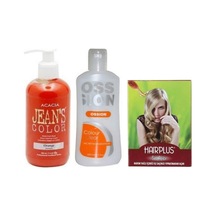 Jeans Color Saç Boyası Turuncu 250 ml  - Boya Temizleyici - Saç Açıcı