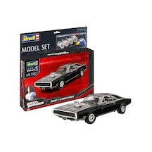 Revell Maket Araba 1:25 Ölçek Fast&Furious Dominic's 1970 Dodge Charger Boyalı Set N:67693