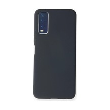 Vivo Y11s Kılıf Nano İçi Kadife Silikon - Lacivert 0.2M-Çok Renkli