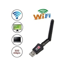 300 Mbps Usb Kablosuz Wi-fi Alıcı Ağ Adaptörü