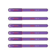 Tr Jel Mürekkepli Tükenmez Kalem, 0.7 Mm, Mor, 6'li Set Genel