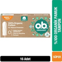 O.b Organic Super Tampon 16'lı Paket
