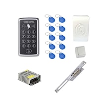 Rfid Kapı Zili Şifreli Kapı Kilidi Sistemi Kapı Açma Seti Bas Aç Kilit