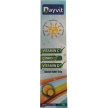 Dayvit Vitamin C Çinko Vitamin D Efervesan Tablet