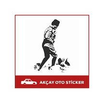 Mustafa Kemal Atatürk Sticker Atatürk Oto Sticker Araba Sticker (229195897)