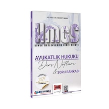 Yargı 2025 Hukuk Mesleklerine Giriş Sınavı Avukatlık Hukuku Ders Notları Soru Bankası