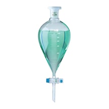 Ayırma Hunisi Armudi Tip, Teflon Musluklu 50 Ml