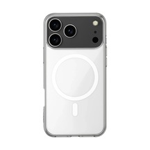 İphone 17 Pro Kılıf Magneticsafe Şeffaf Silikon - Şeffaf
