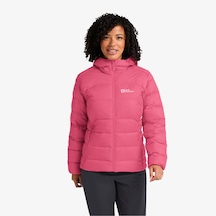 Jack Wolfskin Ather Down Hoody Pembe Kadın Mont A60330 Çok Renkli