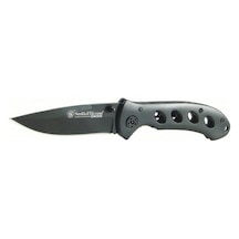 Smith & Wesson Drop Point 3-1/4 Katlanır Kamp Bıçak Sw423gcp Siyah