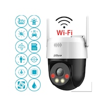 Dahua P3as-pv 3mp Wi-fi 6 Dış Mekan Pt Hareketli Güvenlik Kamerası - Renkli Gece Görüş, İnsan