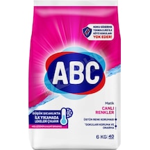 3 Adet Abc Matik Canlı Renkler 6 Kg