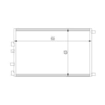 Orıs Crn787016 Klıma Radyatoru Megane Iı-scenıc Iı 2,0 Dcı 05-- 665x420x16