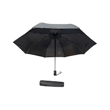 Unisex Full Fonksiyon Açma Kapama, Çanta Boy Kılıflı Şemsiye Siyahfull