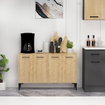 Arnetti Frezya 4 Kapaklı Kahve Köşesi Mutfak Dolabı Safirmeşe