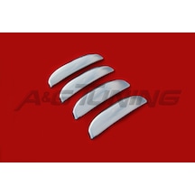 Fiat Albea Krom Kapı Kolu Tk 2002-2012 4 Kapı Paslanmaz Çelik N11.953
