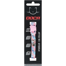 Doca Premium Cube Desenli Kedi Boyun Tasması