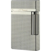 16184 St Dupont Silver Diamond Head Çakmak 16184 16184