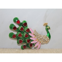 Swarovski Taşlı Magnet Model 3 Çok Renkli