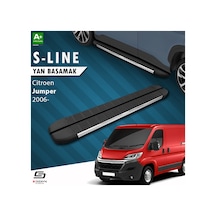 S-dizayn Citroen Jumper 3 Kısa Şase S-line Krom Yan Basamak 203 Cm 2006-2022 A+ Kalite