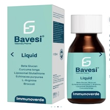 Bavesi Immunoverde Kedi Ve Köpek Bağışıklık Güçlendirici Likit Vitamin 120 Ml - Hastalık Savar Destek