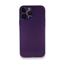 Apple İphone 14 Pro Kılıf Pp Ultra İnce Kapak - Mor