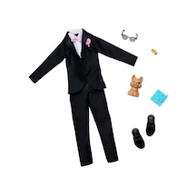 Hwv77 Barbie + Ken Fashion - Damat Aksesuarları Bebekler Ürüne Dahil Değildir. Çok Renkli