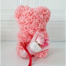 Gül Ayıcık - Teddy Rose 23cm - Sevgililer Günü - Anneler Günü