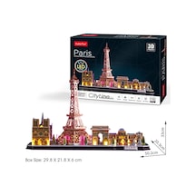 3d Puzzle Paris 115 Parça Led işıklı