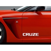 Chevrolet Cruze Araba Sticker Yapıştırma 2 Adet