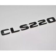 Benz Cls 220 Piano Black Bagaj Yazısı 3m 3d Abs