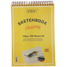 Vox Art Sketchbook Eskiz Defter A4 100gr 100 Yaprak İvory Krem