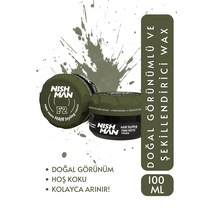Nishman F2 Fiber Etkili Saç Şekillendirici Krem Pomade 100 Ml