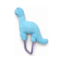 Lupox Dijital İpli Dinozor Peluş Mavi