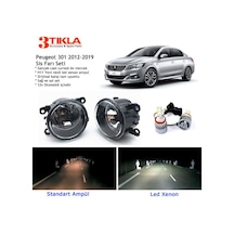 Peugeot 301 2012-2019 Beyaz Led Xenon Sis Farı Seti