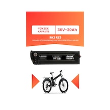 Rks Rz6 Uyumlu 36v 20ah Elektrikli Bisiklet Bataryası Siyah