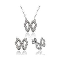 Casera's Gümüş Kelebek Kadın Set Csr2181428 Gümüş