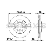 On Fren Dısk Aynası Havalı P407 1.6hdı 110 Fap 1.8 2.0 2.0 16v 2.0hdı 135 Fap 05 / 04 P407 Sw P607