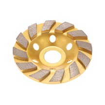 Lemestar 100mm 4" Elmas Segmentli Kase Şekilli Beton Granit Mermer Taşlama Tekerleği 22mm,çok Renkli