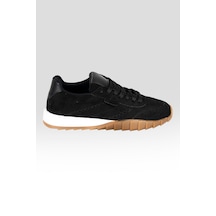 Tw Tonny White New York-048 Deri Spor Yürüyüş Günlük Sneaker Ayakkabı Siyah