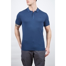 Alpinist Roc Erkek Polo T-Shirt Indigo (539325651)