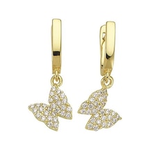 Goldkupe 14 Ayar Taşlı Altın Çocuk Küpe 1,57 Gr-1331