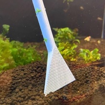 Akvaryum Spatulası Kum Düzeltici Cam Kazıyıcı 24 Cm Plastik Spatula