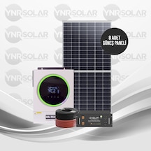 Ynr Solar 5600w Lityum Akülü Set
