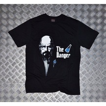 Stoned&Fame Breaking Bad Baskılı Unisex %100 Pamuk Siyah T-shirt SIYAH Siyah
