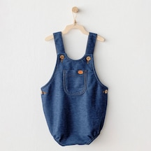 Andywawa Ac25931 Romper Casual Bebek Tulum I Ndigo İndigo