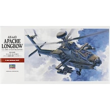Hasegawa Pt23 7223 1/48 Ölçek, Ah-64d Apache Longbow, Askeri Helikopter Plastik Model Kiti